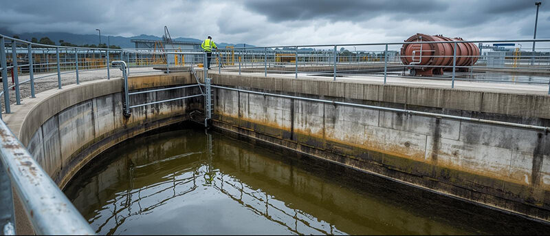 Wastewater Treatment Basins in Australia