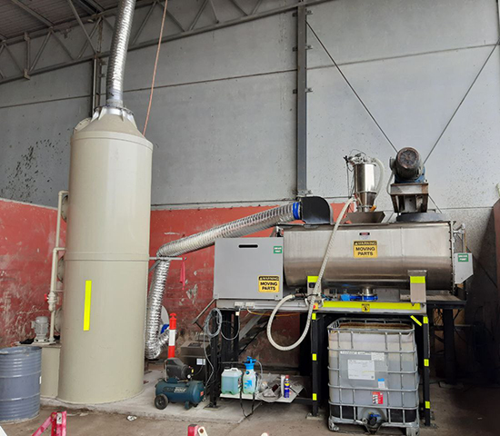 Dust Scrubber Air Cleaning System