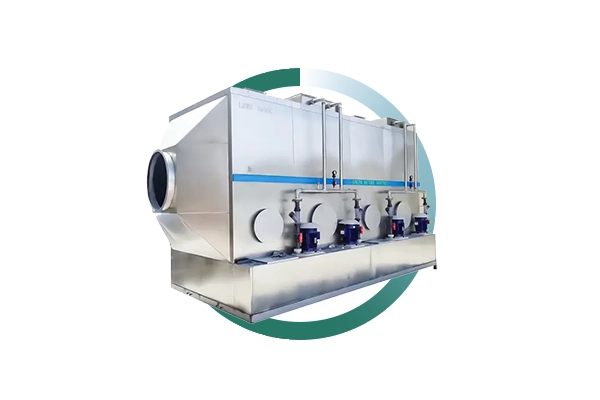 304 STAINLESS STEEL HORIZONTAL SCRUBBER TOWER Main