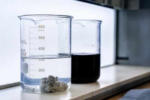 Coagulation and Flocculation of wastewater